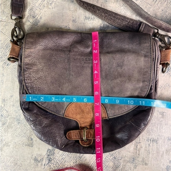 Liebeskind crossbody/messenger leather bag - Picture 15 of 16